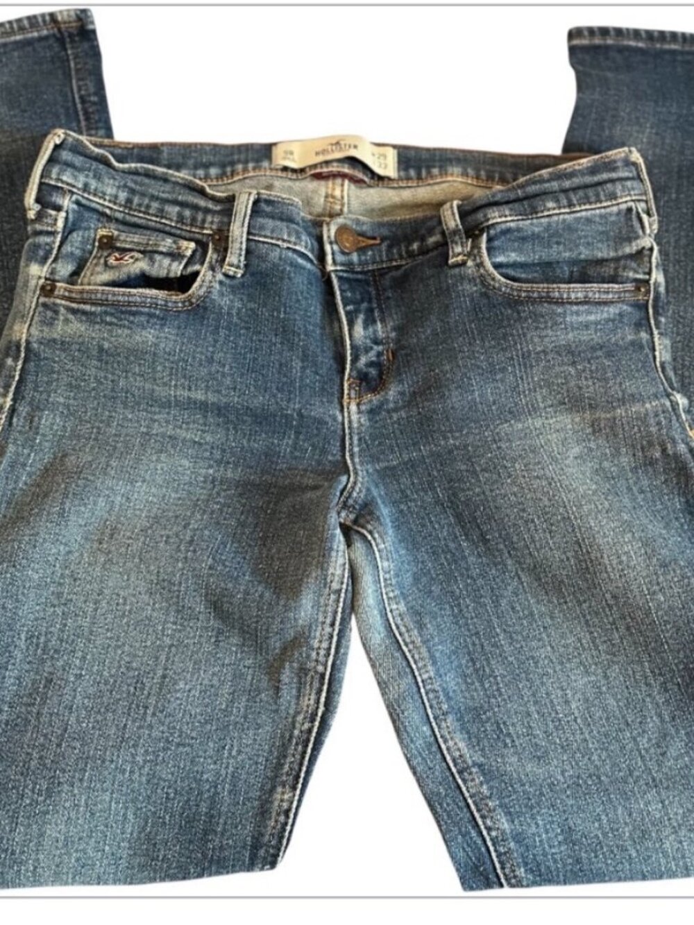 Hollister California Social Stretch Denim Jeans Women’s Size 9R W29 L33